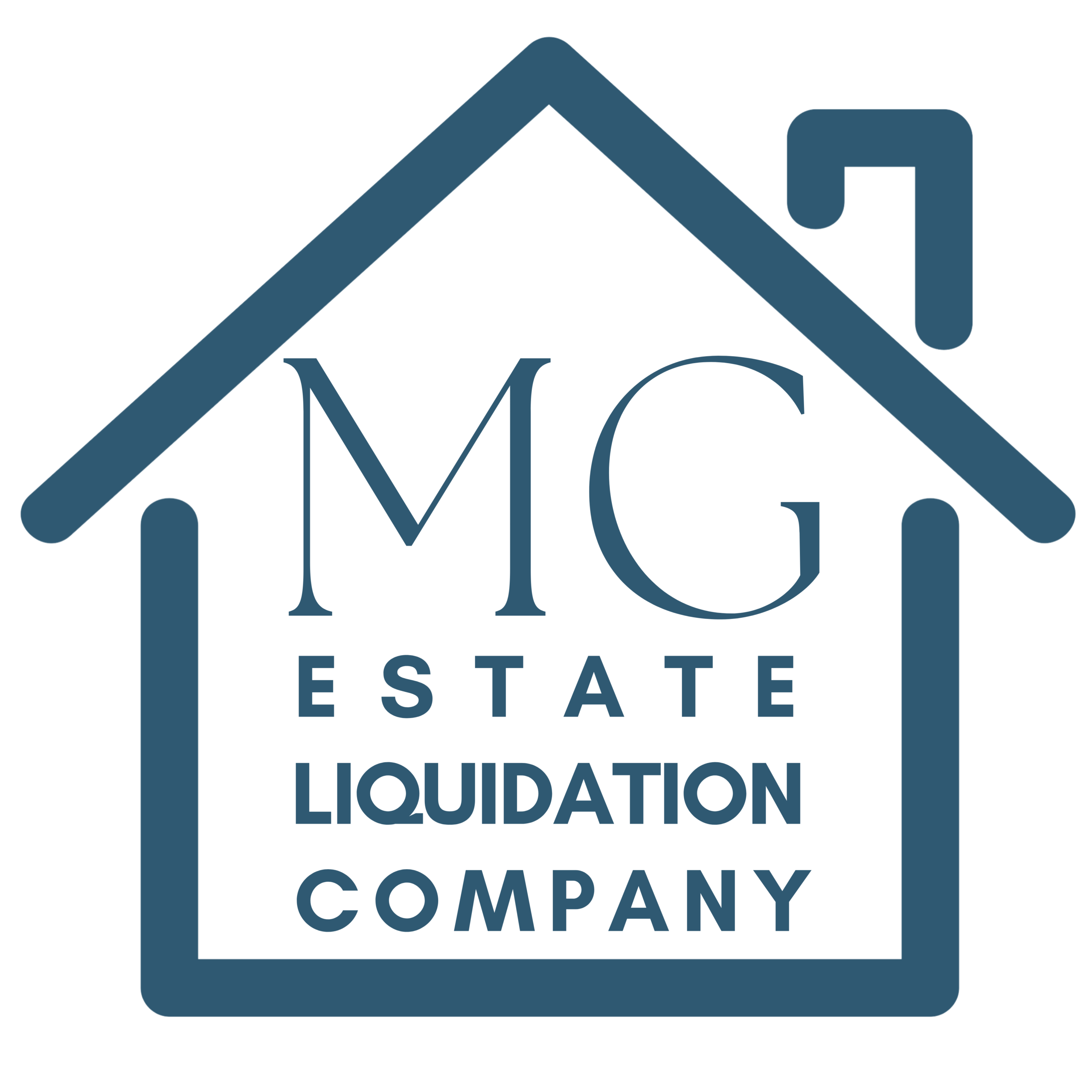 Custom website design for MG Estate Liquidation Company Modesto California